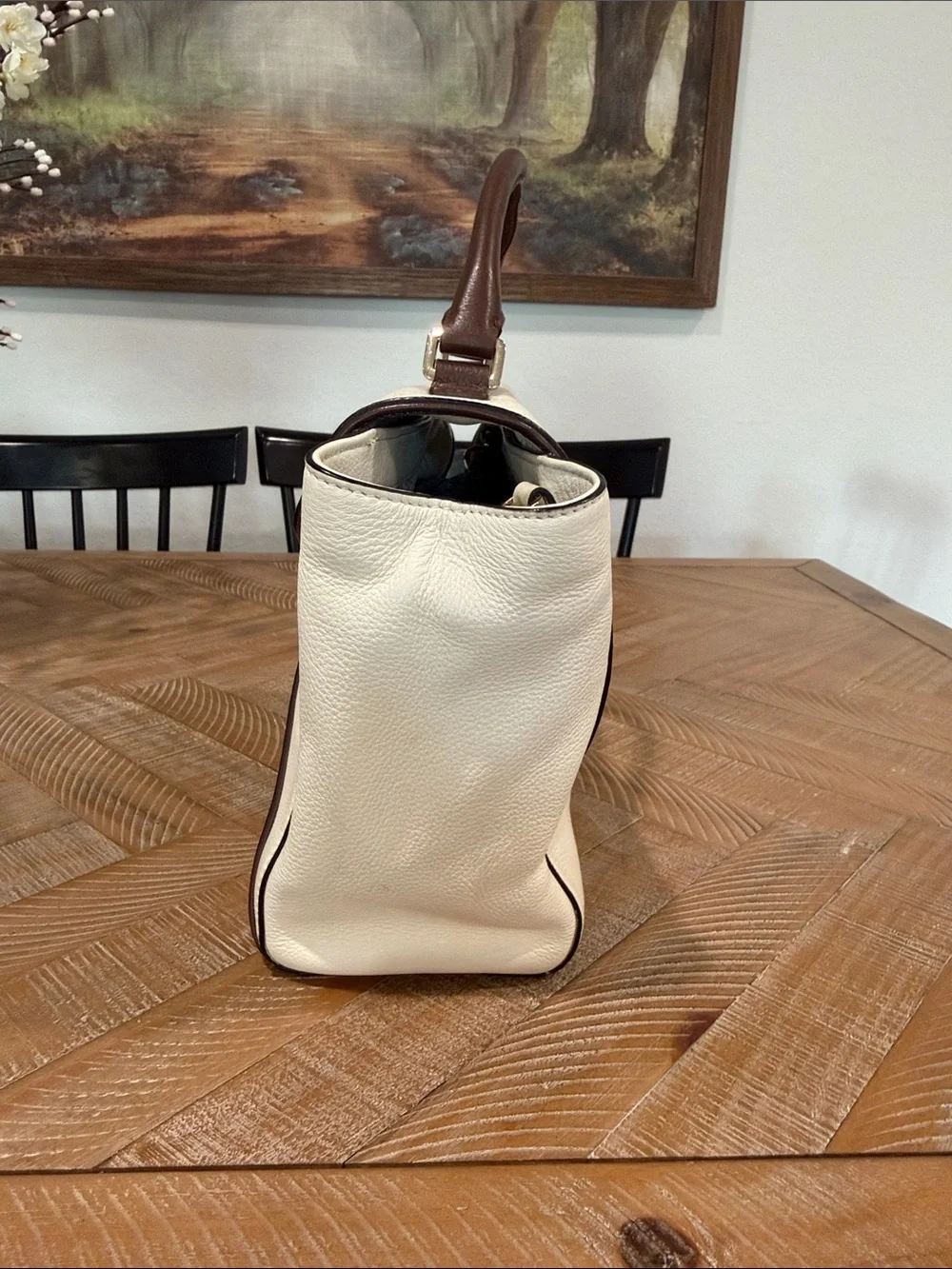 kate spade structured cream